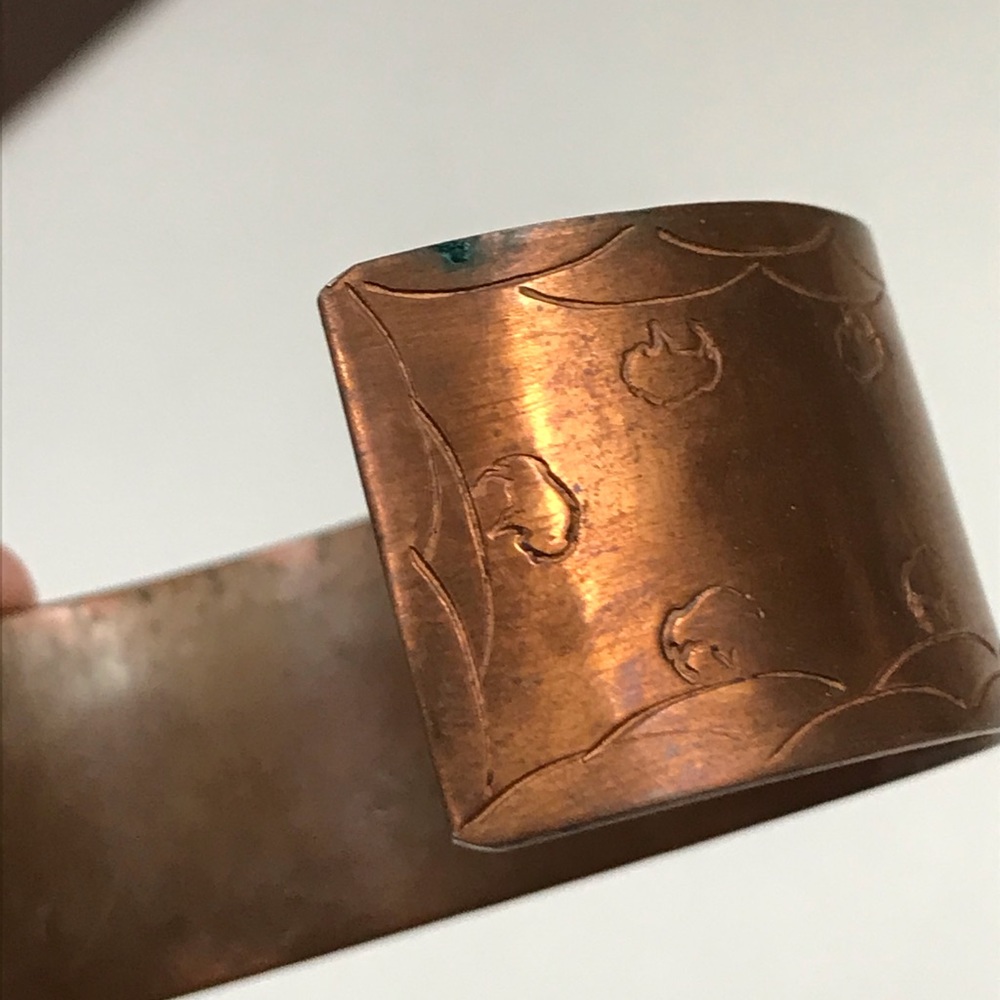 VTG Copper Cuff - Picture 5 of 7